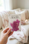 Rose Pink Glitter Ghost & Heart – You’ve Been Boo’d Gift